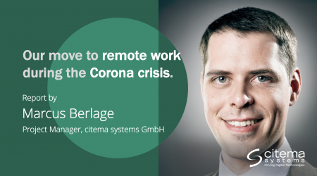 Our move to remote work during the Corona crisis