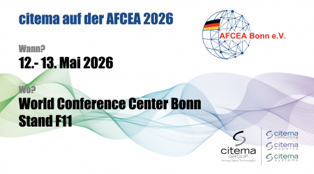 Save the Date: citema auf der AFCEA 2026